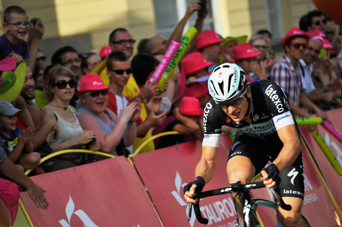 Petr Vakoc (Omega Pharma) - zwycięzca drugiego etapu 71. Tour de Pologne